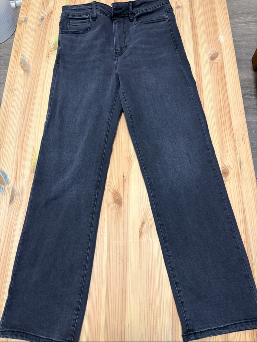 American Eagle Outfitters Black Wide Leg Jeans